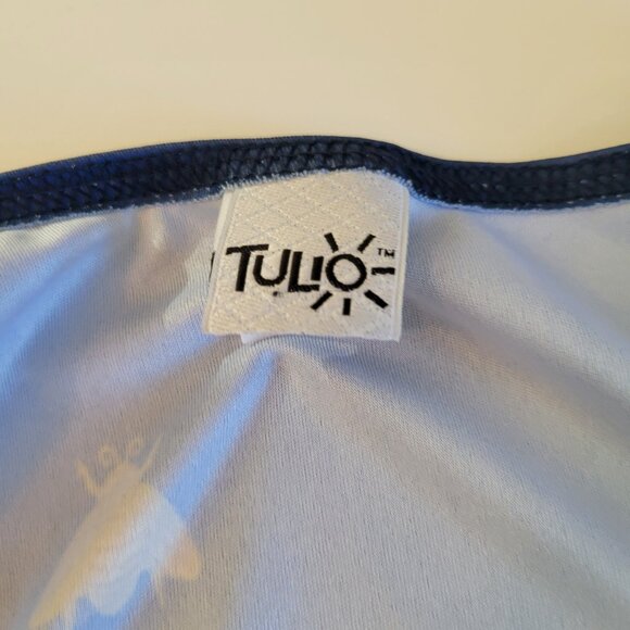 Tulio Mens Tank Top and Shorts Matching Set Navy Blue and Gold Bee AOP 3XL 2XL - Picture 8 of 11